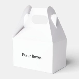 Remove This Text & Add Your Own Design Favour Box