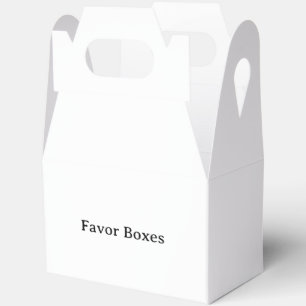 Remove This Text & Add Your Own Design Favour Box