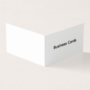 Remove This Text & Add Your Own Design Folded Business Card