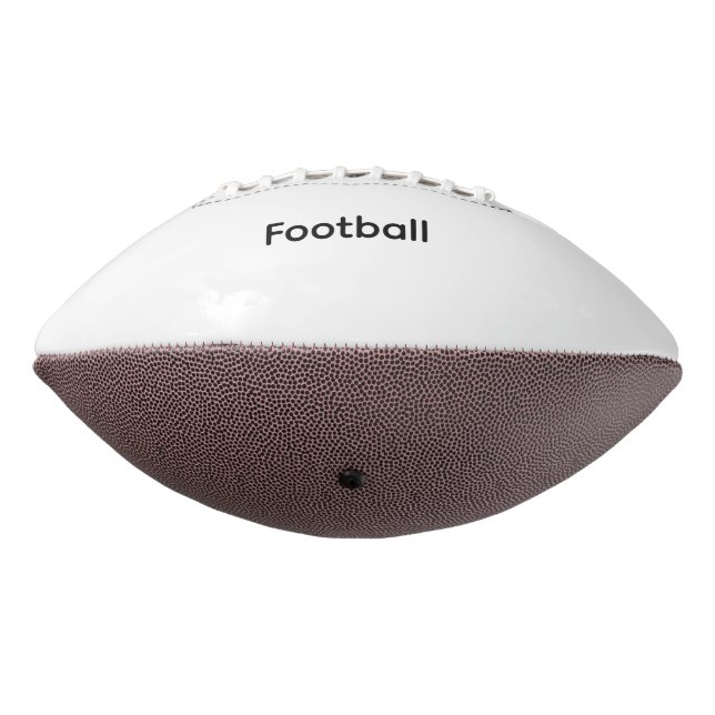 Remove This Text & Add Your Own Design Football (Rotated 270)