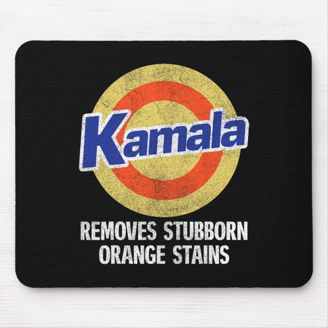 Removes Stubborn Orange Stains  Mouse Pad (Front)