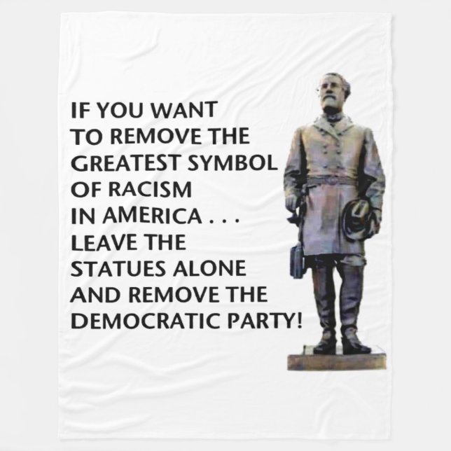 REMOVING STATUES FLEECE BLANKET (Front)