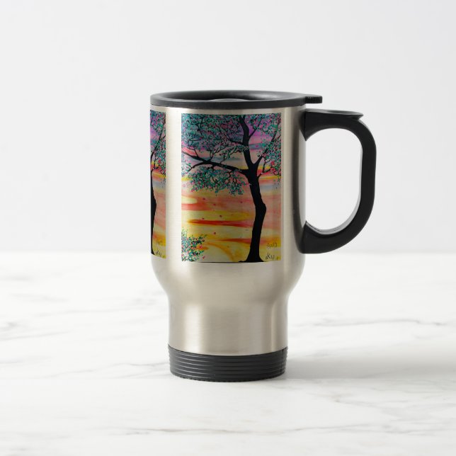 Remy and Ky Painted Tree Cup (Right)