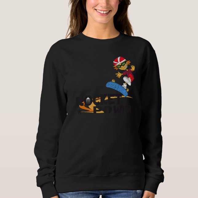 Ren And Stimpy Otto's Skateboard Tricks Sweatshirt (Front)