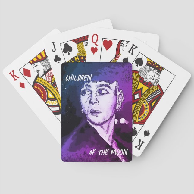 Ren Children of the moon Playing Cards (Back)