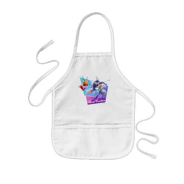 Rena Furtive Graphic Kids Apron (Front)