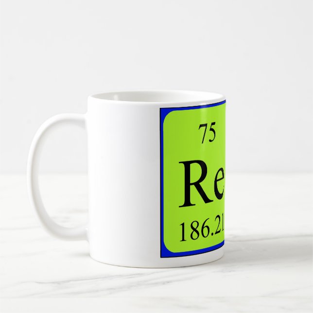 Rena periodic table name mug (Left)
