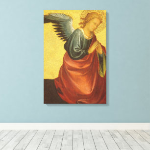 Renaissance Angel by Master of the Bambino Vispo Canvas Print