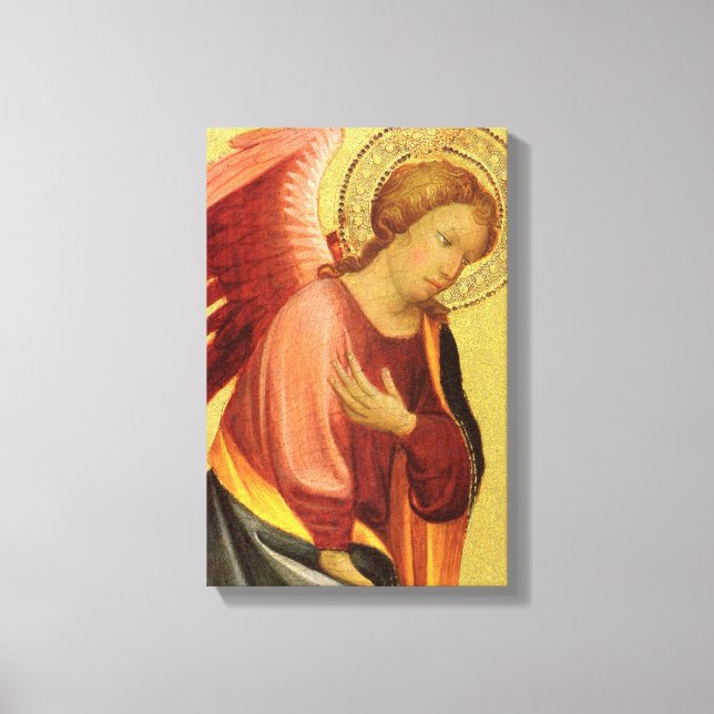 Renaissance Angel by Master of the Bambino Vispo Canvas Print (Front)