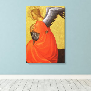 Renaissance Angel by Master of the Bambino Vispo Canvas Print