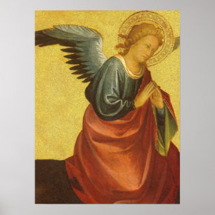 Renaissance Angel by Master of the Bambino Vispo Poster