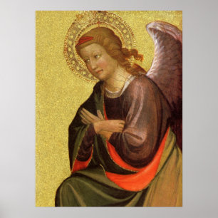 Renaissance Angel by Master of the Bambino Vispo Poster