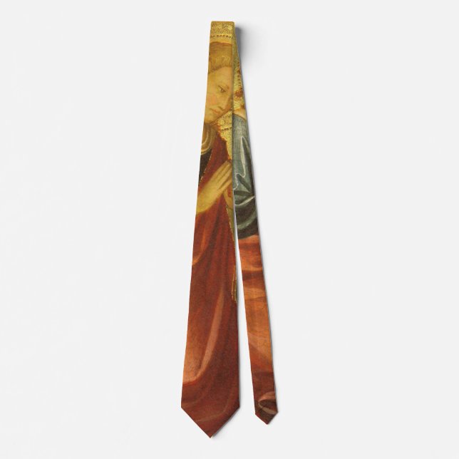 Renaissance Angel by Master of the Bambino Vispo Tie (Front)