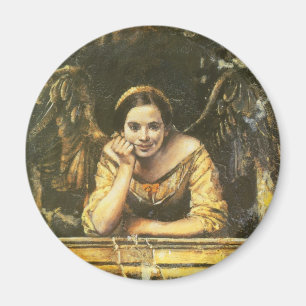 Renaissance Angel Design Magnet