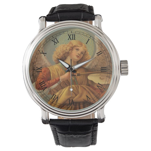 Renaissance Angel Playing Violin Melozzo da Forli Watch (Front)