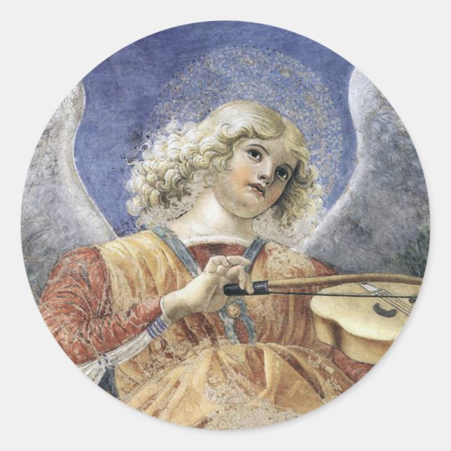 Renaissance Angel Stickers Melozzo da Forlì (Front)