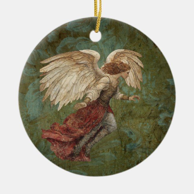 Renaissance Angel – Vintage Angel Decoration (Front)