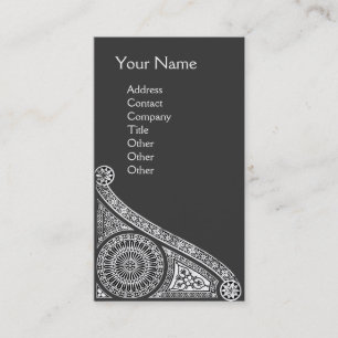 RENAISSANCE ARCHITECT/ Architecture Monogram 1 Business Card