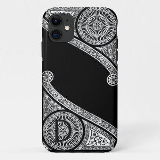RENAISSANCE ARCHITECT Black White  Monogram Case-Mate iPhone Case