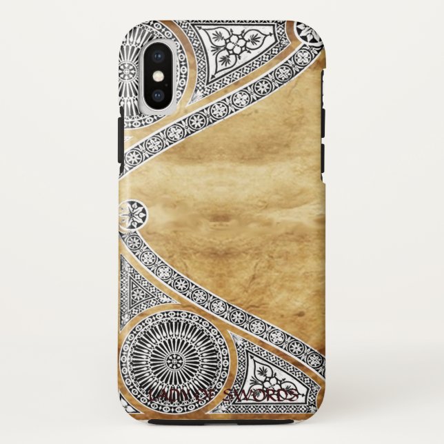 RENAISSANCE ARCHITECT BROWN PARCHMENT Case-Mate iPhone CASE (Back)