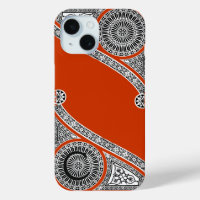 RENAISSANCE ARCHITECT Red Orange Monogram
