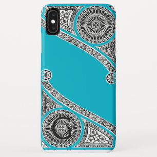 RENAISSANCE ARCHITECT Scruba Blue Monogram Case-Mate iPhone Case