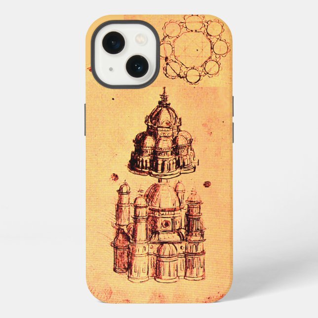 RENAISSANCE ARCHITECTURAL PROJECT,ARCHITECT  iPhone CASE (Back)