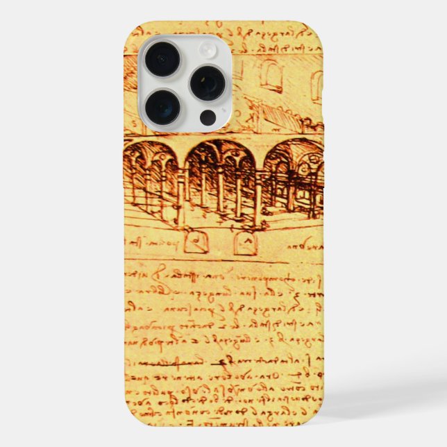 RENAISSANCE ARCHITECTURE,ARCHITECT,ENGINEER iPhone CASE (Back)