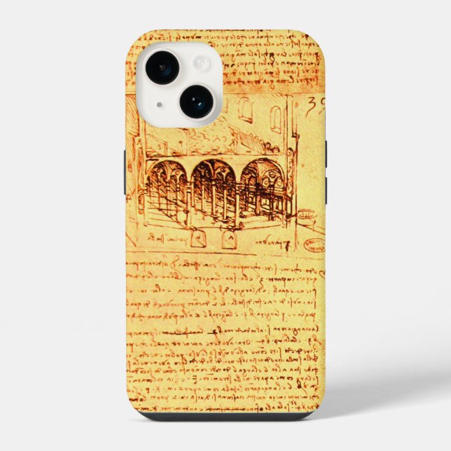 RENAISSANCE ARCHITECTURE,ARCHITECT,ENGINEER iPhone CASE (Back)
