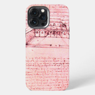 RENAISSANCE ARCHITECTURE,ARCHITECT,ENGINEER,pink iPhone 13 Pro Max Case
