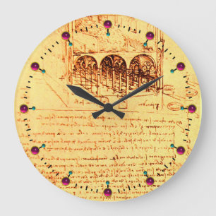 RENAISSANCE ARCHITECTURE,ARCHITECT LARGE CLOCK