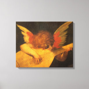 Renaissance Art Musician Angel by Rosso Fiorentino Canvas Print
