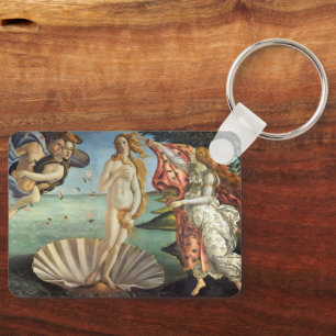 Renaissance Art, The Birth of Venus by Botticelli Key Ring