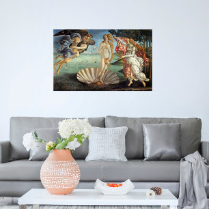 Renaissance Art, The Birth of Venus by Botticelli Poster
