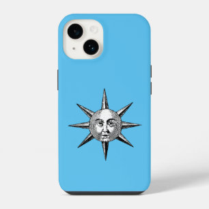 Renaissance Astronomy - Sun Face iPhone 14 Case