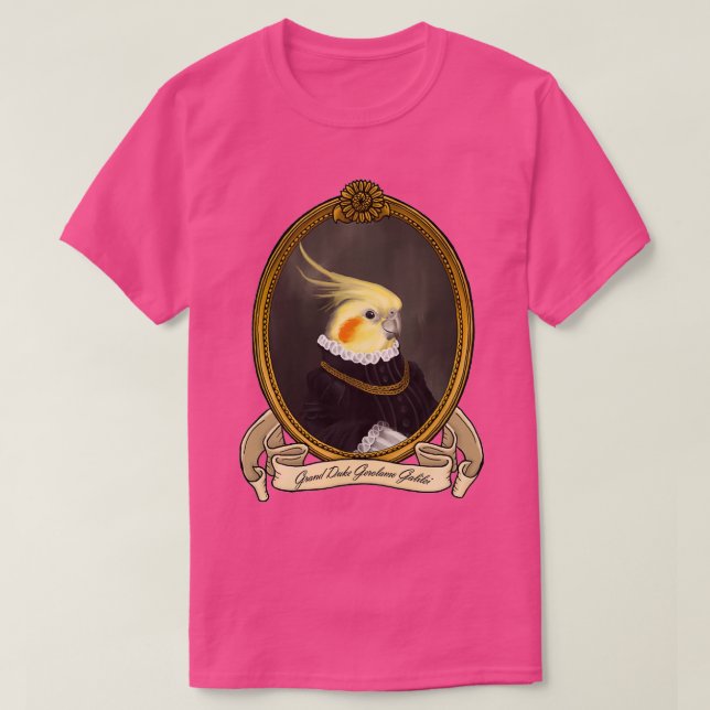 Renaissance Bird Grand Duke Gerolamo Galilei A Coc T-Shirt (Design Front)