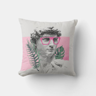 renaissance david sculpture stylish t-shirt and ap cushion