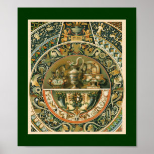 Renaissance Design Vintage Art  Poster