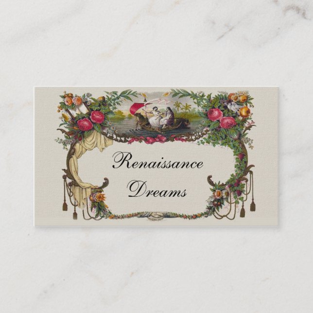 Renaissance Dreams Business Card (Front)