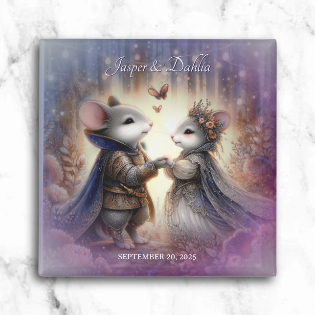 Renaissance Fairytale Enchanted Woodland Wedding Magnet (Creator Uploaded)