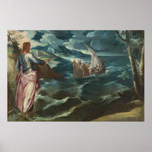 Renaissance framed fine art print of Christ