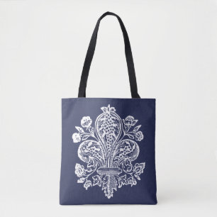 Renaissance French Fleur de Lis Tote