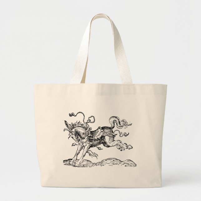 Renaissance Horse No. 6 on Tote Bag (Front)