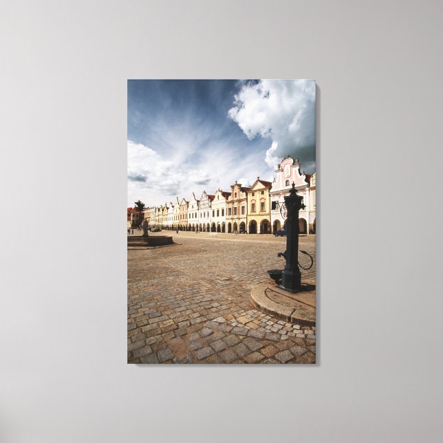 Renaissance Houses Canvas Print (Front)