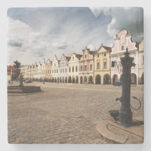 Renaissance Houses Stone Coaster