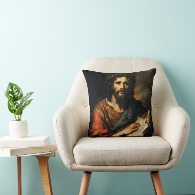 Renaissance Jesus Christ Cushion (Chair)