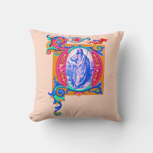 Renaissance Jesus print Cushion (Front)