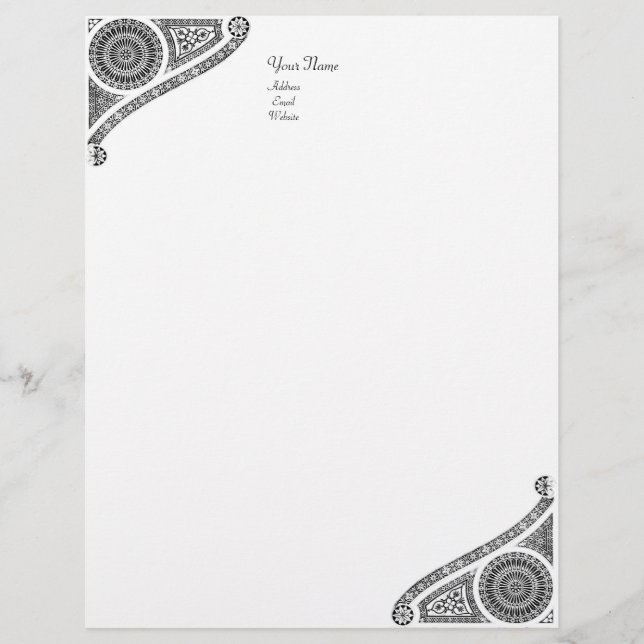RENAISSANCE LETTERHEAD DESIGN (Front)