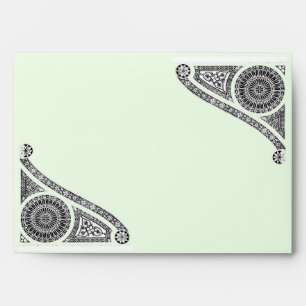 RENAISSANCE ,light green Envelope