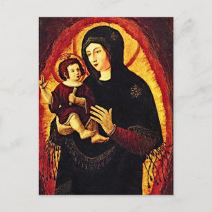 Renaissance Madonna Postcard